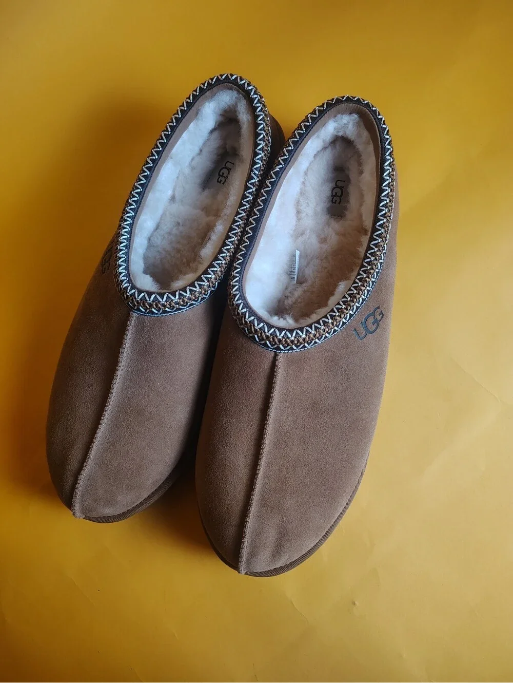NEW UGG Men's Tasman II Chestnut Slippers Mule Authentic Mens US size 18